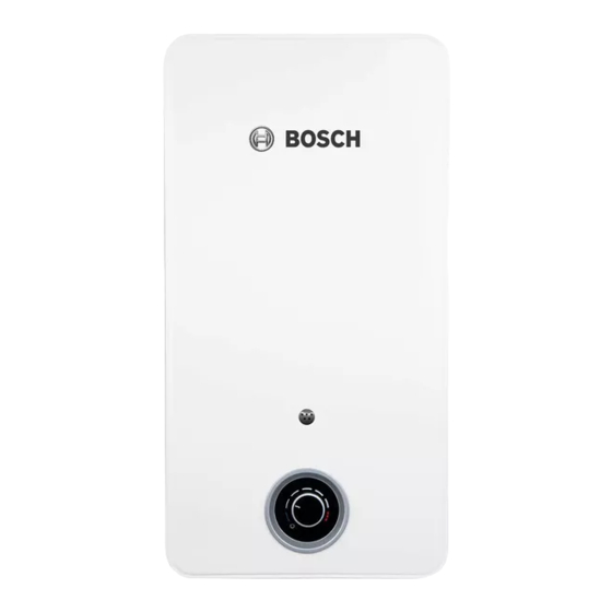 Bosch Therm 3500 O Manual De Instalacion Y Uso