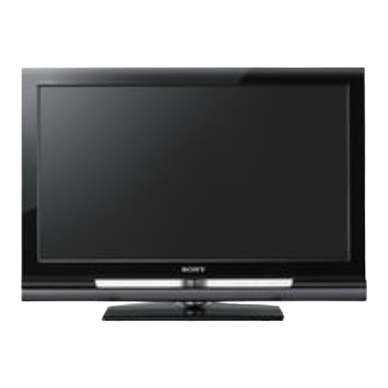 Sony Bravia KDL-37S40 Serie Manual De Instrucciones