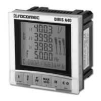 Socomec DIRIS A40 Instrucciones De Servicio