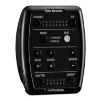 Profoto Air Sync Guia Del Usuario