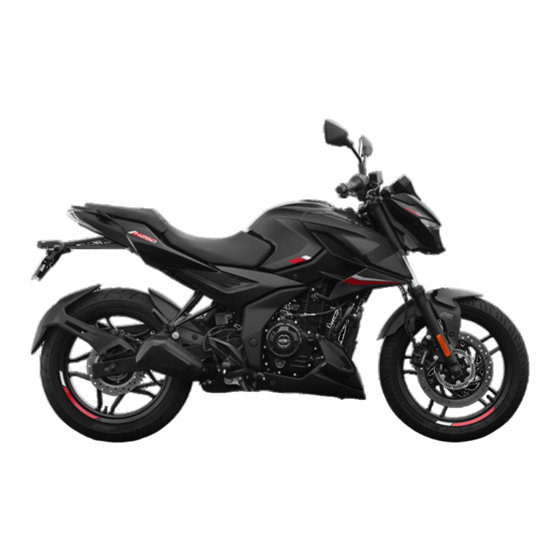 Bajaj Pulsar N250 BS VI Manuales