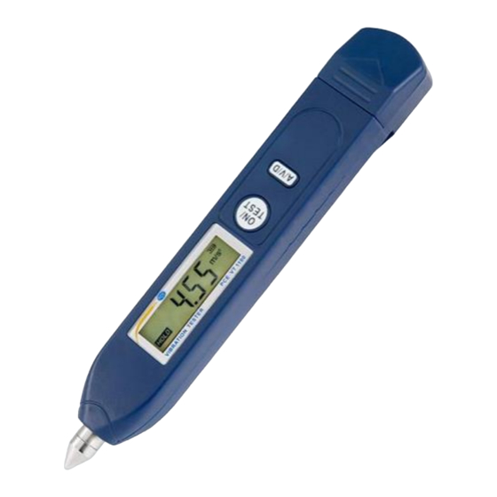 PCE Instruments PCE-VT 1100 Manual De Instrucciones