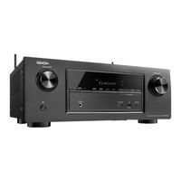 Denon AVR-X2100W Manual Del Usuario