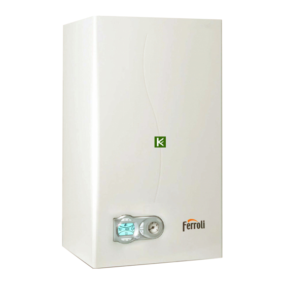 Ferroli BLUEHELIX 25 K 50 Instrucciones De Uso, Instalación Y Mantenimiento