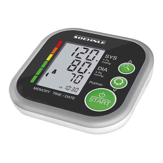 Soehnle SYSTO MONITOR 200 Instrucciones De Manejo