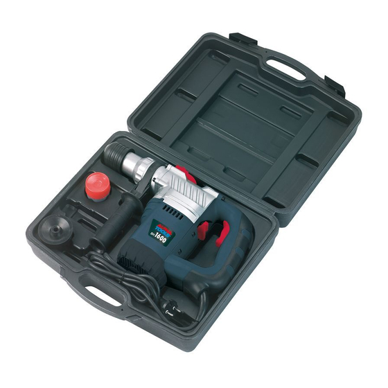 ALPHA-TOOLS BH 1600 Manual De Instrucciones