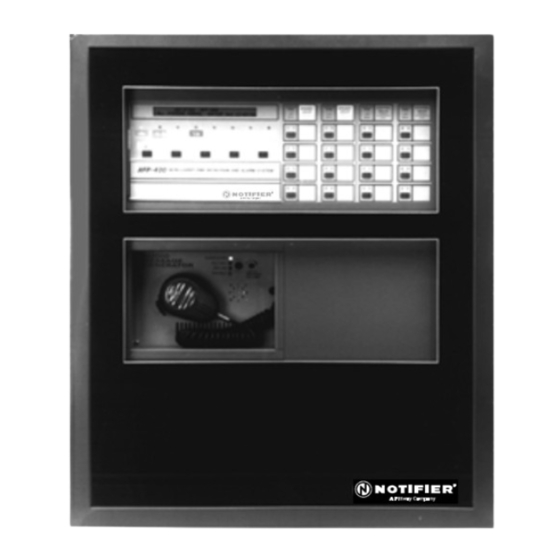 Notifier AFP-400 Manual Del Usuario
