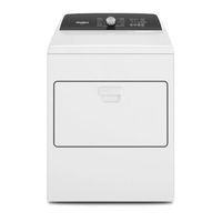 Whirlpool WED500RMW Guía De Dimensiones