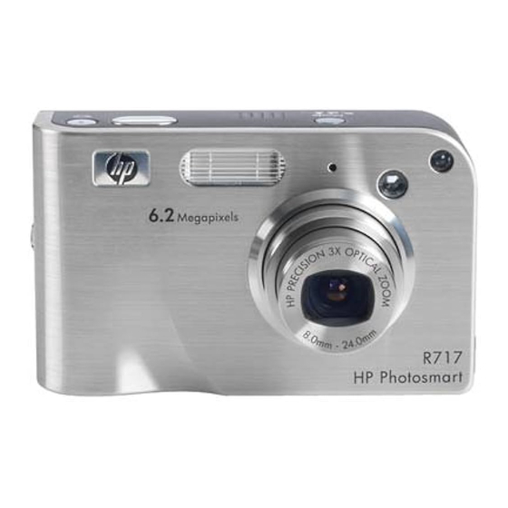 HP Photosmart R717 Manual De Usuario