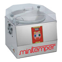 PAVONI ITALIA MINITEMPER Manual De Instrucciones