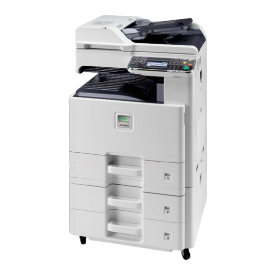 Kyocera FS-C8520MFP Guía De Instalación Rápida
