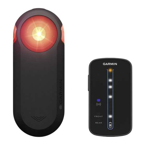 Garmin Varia Manual Del Usuario