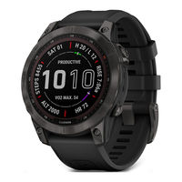 Garmin FENIX 7 Manual Del Usuario