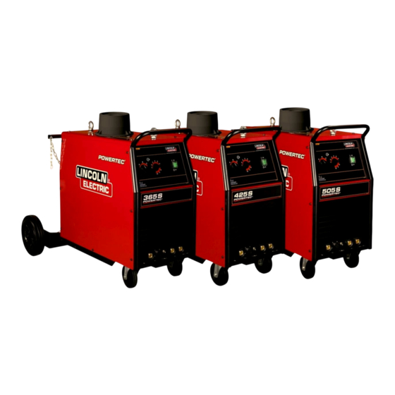 Lincoln Electric POWERTEC 305S Manual De Instrucciones