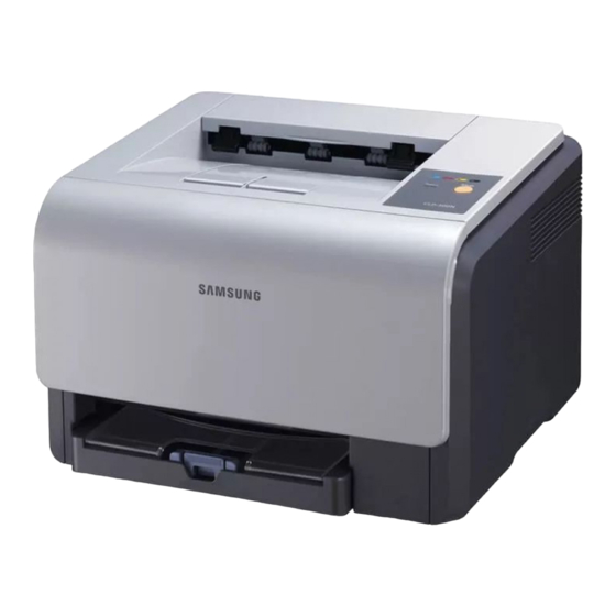 Samsung CLP-300 Serie Manuales