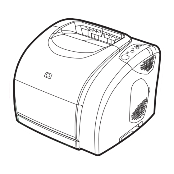 HP color LaserJet 2550 Serie Manual De Instrucciones