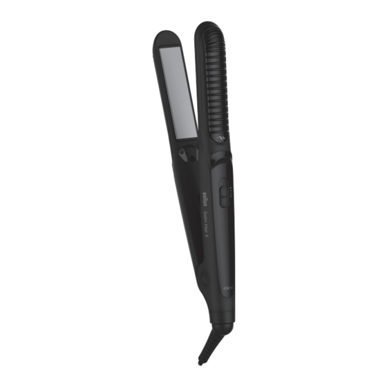 Braun Satin Hair 5 Manual Del Usuario