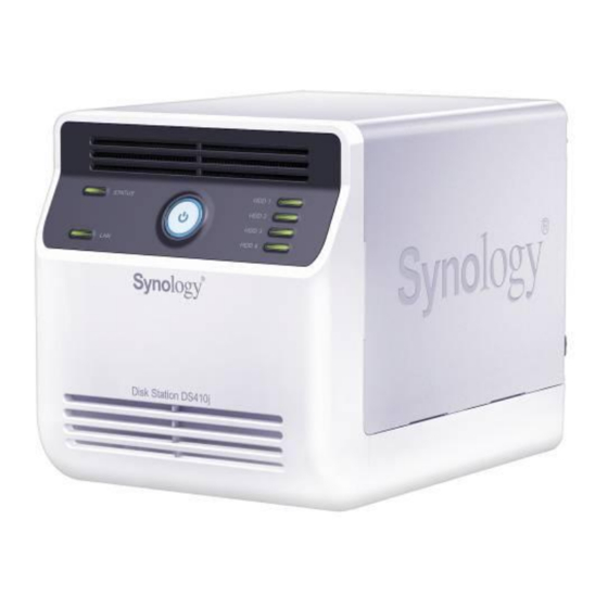Synology DS410j Guía De Instalación Rápida