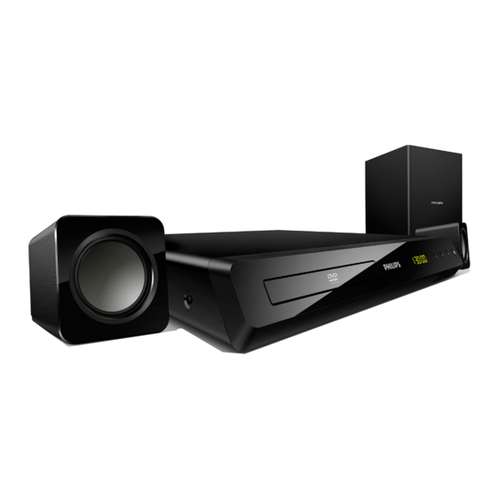 Philips HTD3200/12 Guia De Inicio Rapido