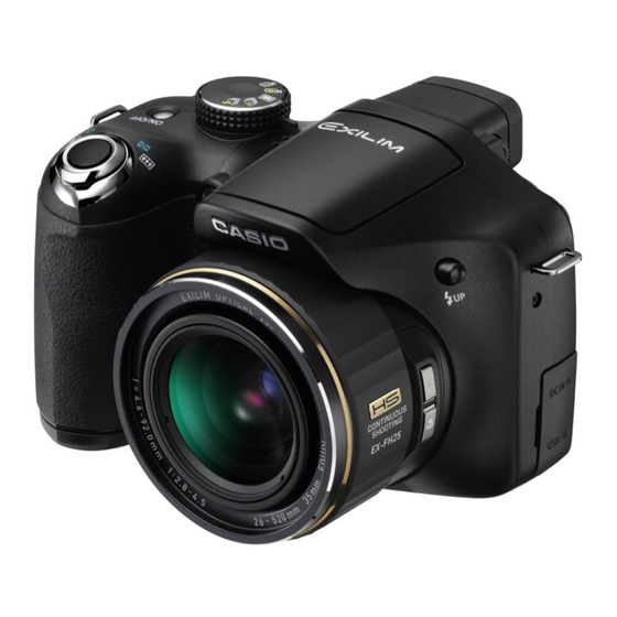 Casio Exilim EX-FH25 Guia Del Usuario