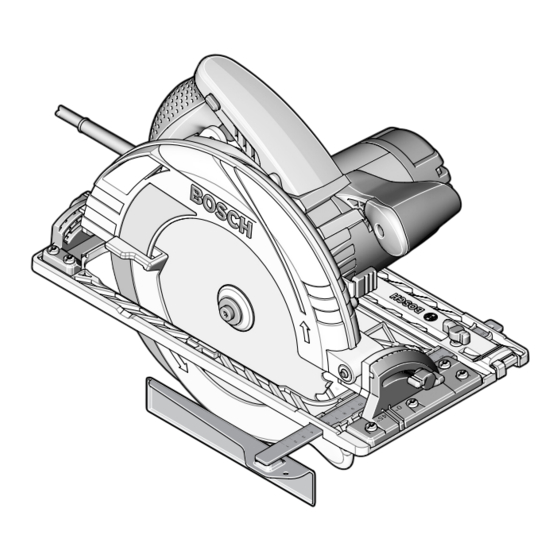 Bosch GKS 85 Professional Manual Original