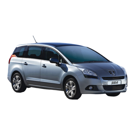 PEUGEOT 5008 Guía De Utilización