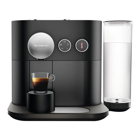 Breville NESPRESSO EXPERT Manual Del Usuario