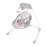 Ingenuity InLighten Cradling Swing - Flora The Unicorn Manual De Instrucciones