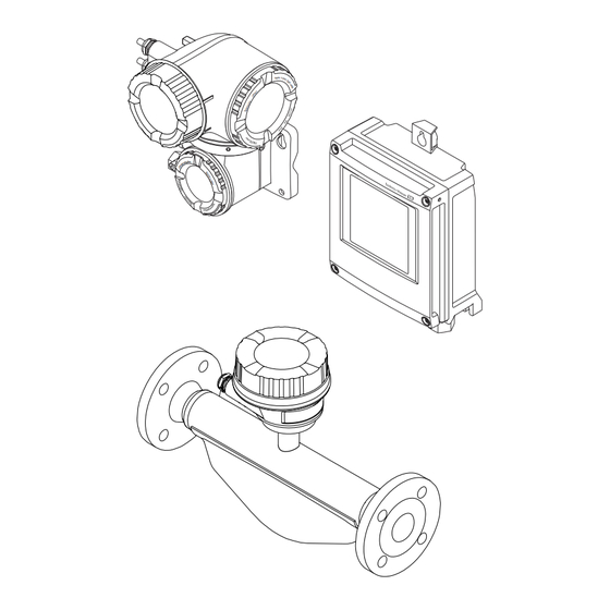 Endress+Hauser Proline Promass E 500 Manual De Instrucciones