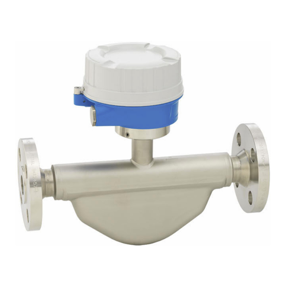 Endress+Hauser Proline Promass E 500 Información Técnica