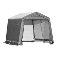 Shelterlogic Shed-in-a-Box 70333 Instrucciones De Montaje