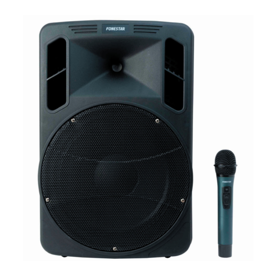 FONESTAR ASH-1200 Guía Rápida