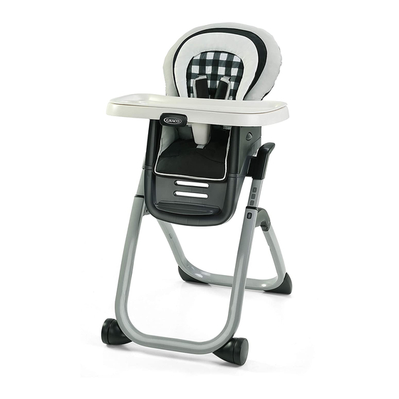 Graco DuoDiner DLX 6-in-1 Highchair Manual Del Propietário