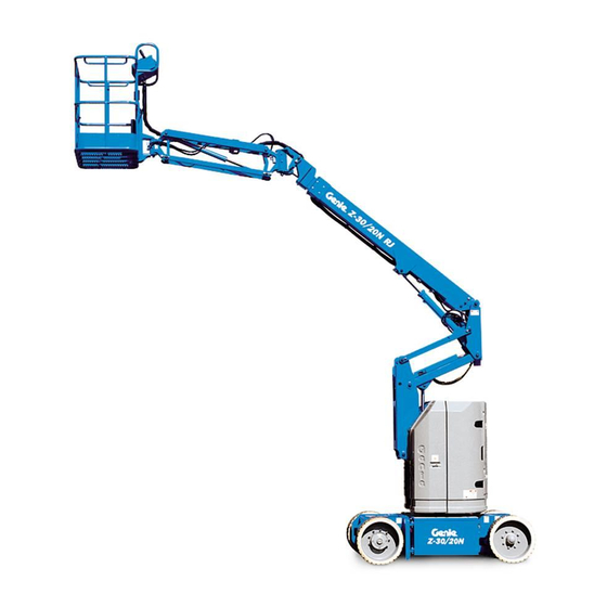 Terex Genie Z-30/20N Manual Del Operario