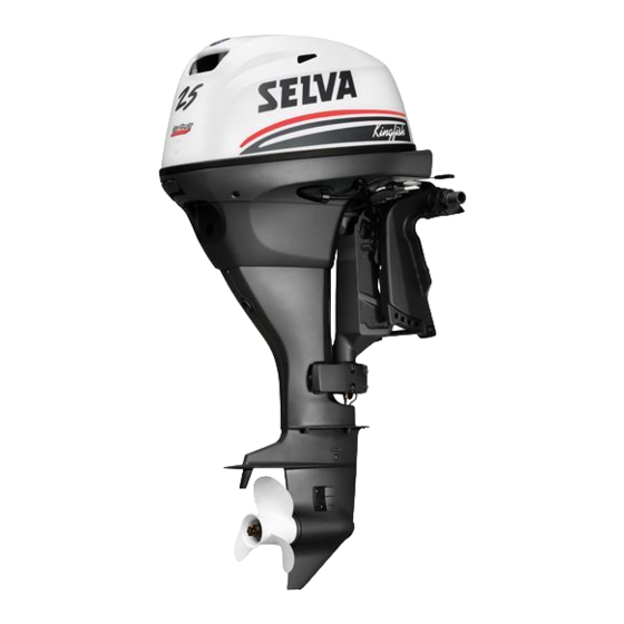 SELVA MARINE Kingfish 25 STD Manual De Servicio