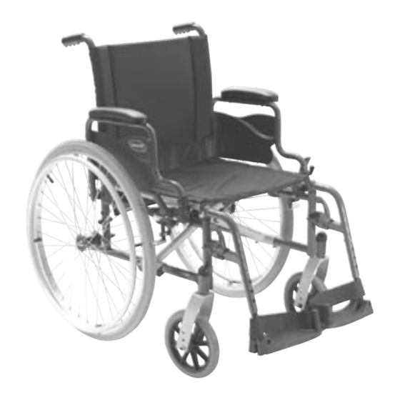 Invacare Action NG Range Manuales