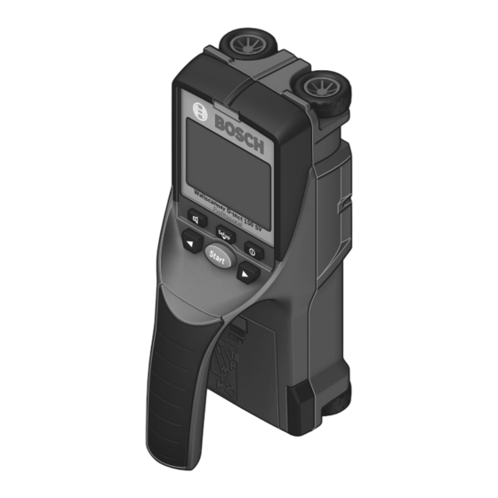 Bosch D-tect 150 SV Professional Manual Del Usuario
