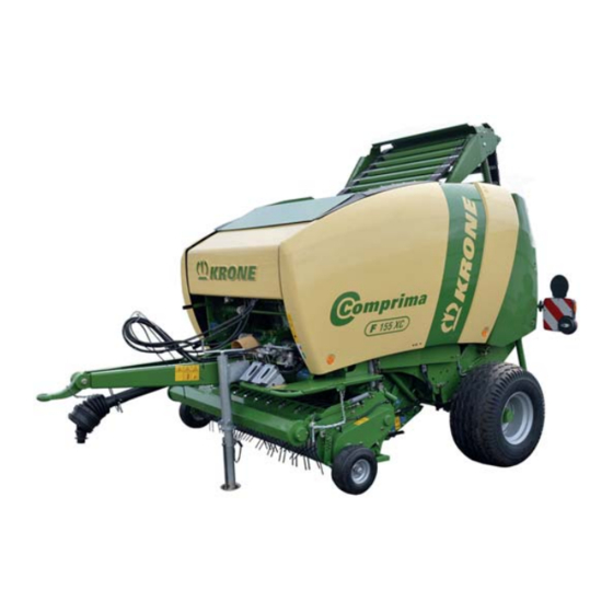 Krone Comprima F 125 - 1 Manual De Instrucciones