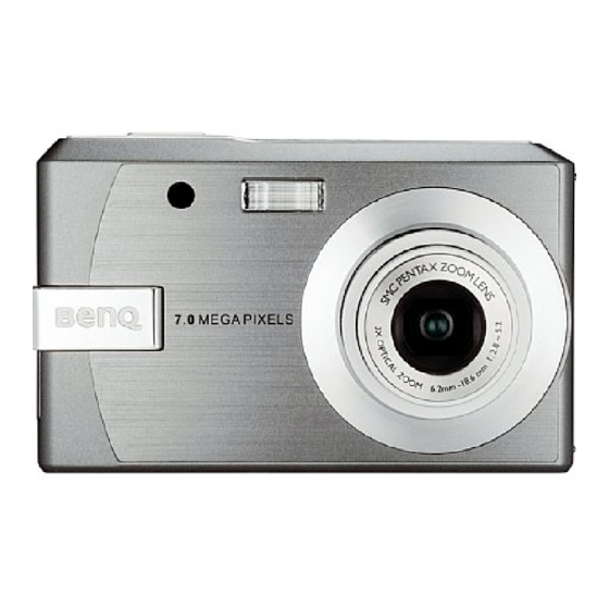 BenQ DC E720 Manual Del Usuario