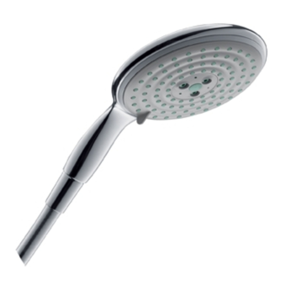 Hansgrohe Raindance 28500000 Manuales