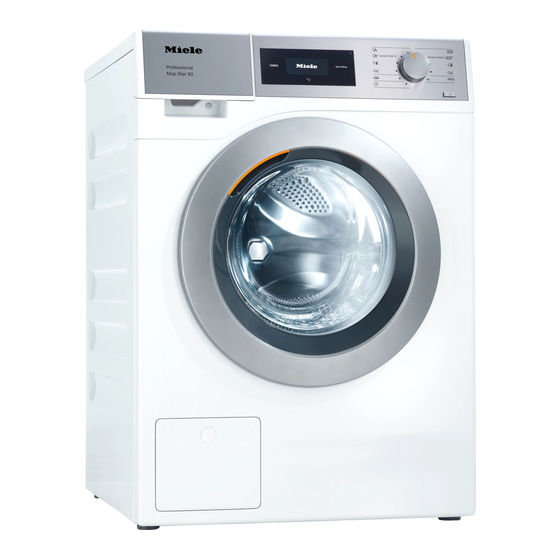 Miele PWM 508 Mop Star 80 Instrucciones De Manejo Y Emplazamiento