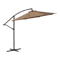 Gardenline 10 Foot Offset Umbrella Manual Del Usuario