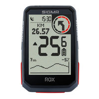 Sigma ROX 4.0 Manual Del Usuario