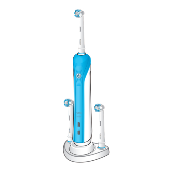 Braun Oral B Professional Care 1000 Manual De Instrucciones