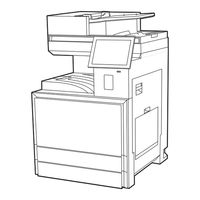 HP LaserJet Managed MFP E826 Serie Guia Del Usuario