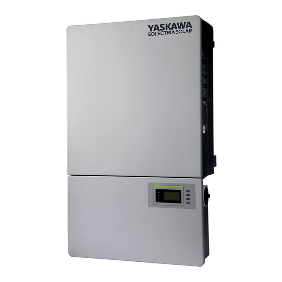 YASKAWA PVI 36TL Manual De Instalación Y Operación