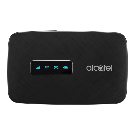 Alcatel MW41 Manuales