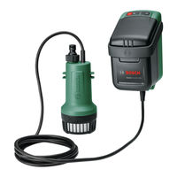 Bosch GardenPump 18 Manual Original