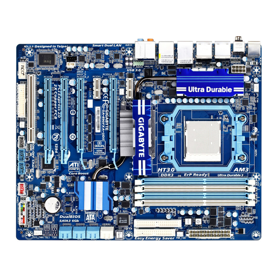 Gigabyte GA-890FXA-UD5 Manual De Usuario