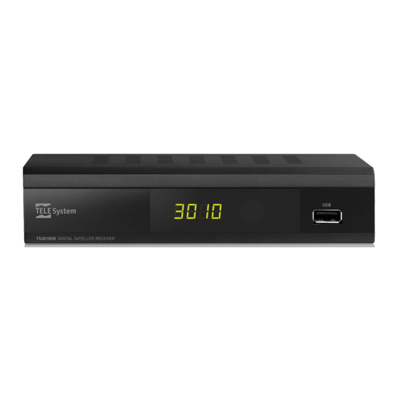 Tele System TS3010HD Manual De Uso